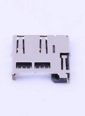 TF-101B SD卡/存储卡连接器 自弹式 MicroSD卡(TF卡) 卡座 SMD