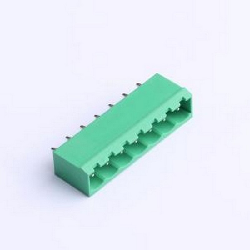MX2EDGVC-5.08-07P-GN01-Cu-A 插拔式接线端子 1x7P 5.08mm 排数: