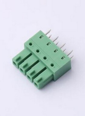 DB2EB-3.81-4P-GN 插拔式接线端子 3.81mm 绿色 插件,P=3.81mm