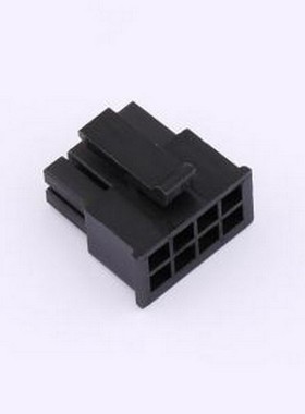 WAFER-MX300JK-24A 胶壳(线对板/线对线) MX 3.0双排直针胶壳2*4P