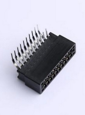 ER20BGFBK 金手指连接器 2.54mm P数:20P 弯插,P=2.54mm