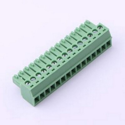 DB2EK-3.5-15P-GN-S 插拔式接线端子 DB2EK-3.5-15P-GN-S P=3.5mm