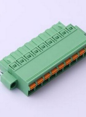 JL2EDGKNM-50809G01 插拔式接线端子 螺丝固定 1x9P 5.08mm 排数: