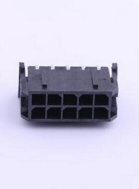 430451012 线对板针座 2x5P 间距:3mm 直插 系列:Micro-Fit(MX 3.