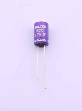 BCC2R7S205YS0812A2NS01 超级电容器 2F20%~+50% 2.7V 插件,P=3