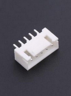 CS-1001-05A LOCK 线对板针座 XH2.5 wafer 5P 180度 不打K 带扣