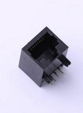 HC-RJ45-059-1-6 以太网连接器(RJ45 RJ11) 弯插 不带LED 插件