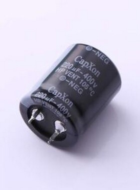 HP221M400N310A 牛角型电解电容 220uF ±20% 400V 插件,D25xL31m