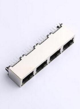 X03CDAB2A1DB4057 以太网连接器(RJ45 RJ11) 直插 带LED 插件