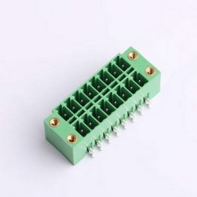 JL15EDGKNRM-38116G01 插拔式接线端子 螺丝固定 3.81mm 插件,P=3