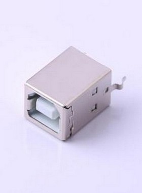 USB-B02 USB连接器 Type-B 母 直插 插件