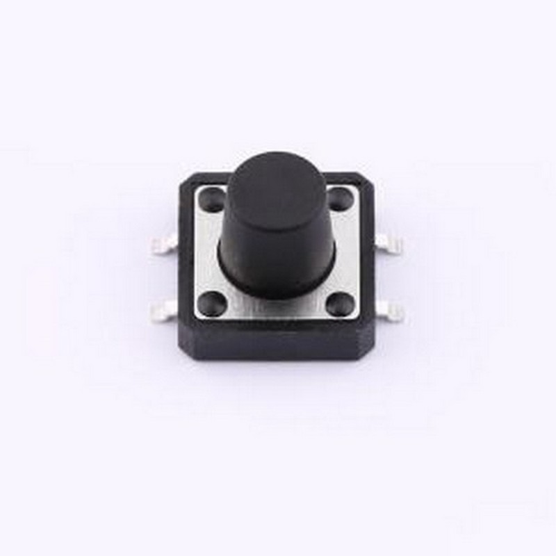 TS016-TBW1EH9.5 轻触开关 12*12*9.5mm 立贴 180GF 轻触开关 SMD