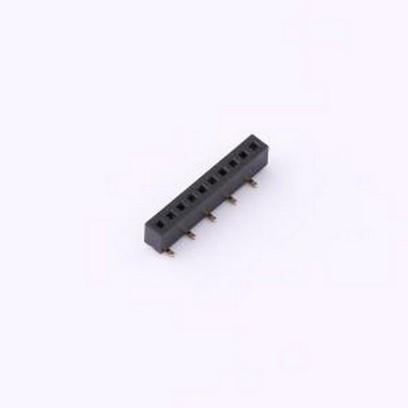 PM1.0-UL2D-10A 排母 1.0FH H2.0 1x10Pin SMT W1.5U型 PC2.8 PB2
