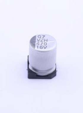 VZH471M1CTR-0810 贴片型铝电解电容 470uF ±20% 16V SMD,D8xL10