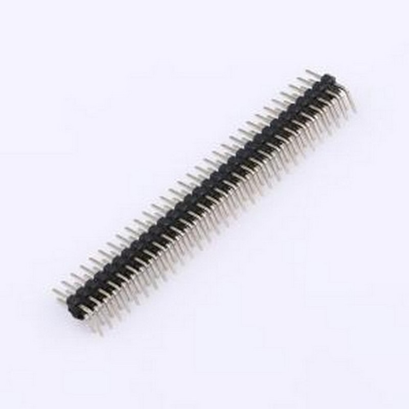 KH-2.54PH90-2X30P-L13.8.18.8 排针 2x30P 间距:2.54mm 弯插,P=2