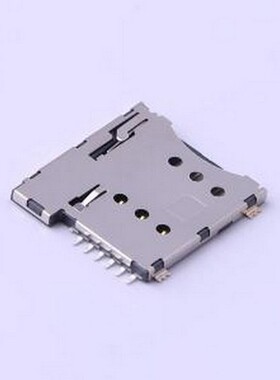 SI63C-01200 SIM卡连接器 自弹式 MicroSIM卡 卡座 SMD