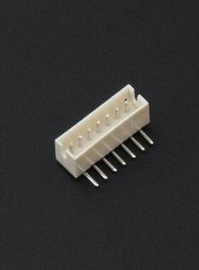 XY-ZH1.5-7A21 线对板针座 1x7P 间距:1.5mm 弯插 弯插,P=1.5mm