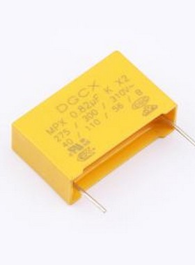 MX2824KQ3E30YB2000R 安规电容 820nF ±10% 310V 插件,P=22.5mm