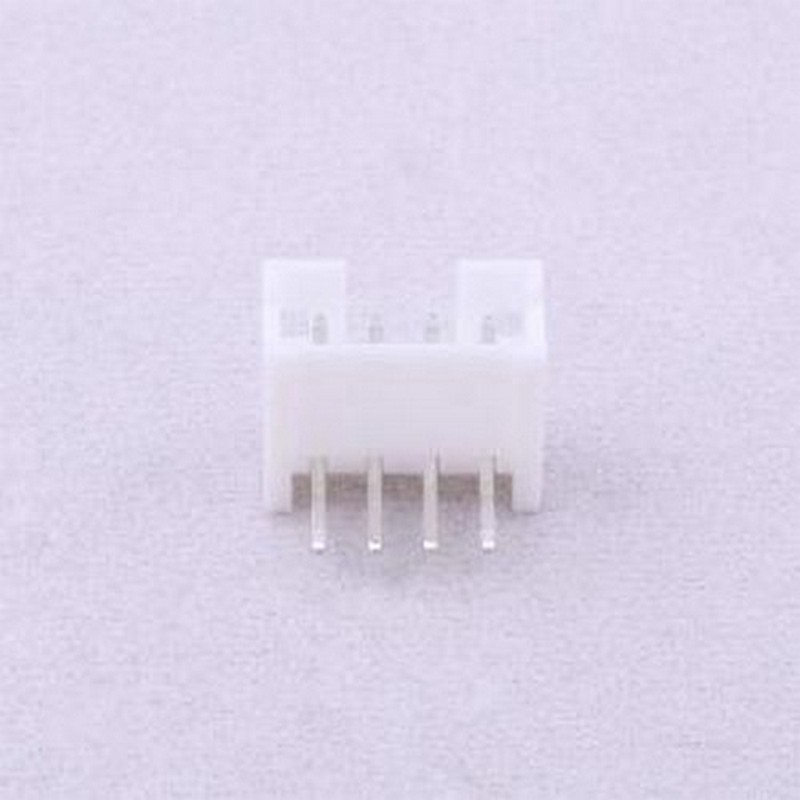 A2001WR-04P1 线对板针座 系列:PH 间距:2mm 1x4P 白色 弯插,P=2m