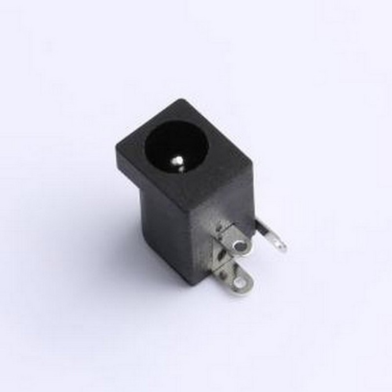 DC-005-D020 DC电源连接器 DC电源插座 内径:2mm 外径:6.4mm 插件