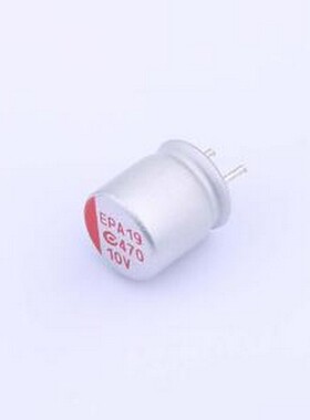 100AREP471M08X8E15P35 固态电容 470uF ±20% 10V 插件,D8xL8mm