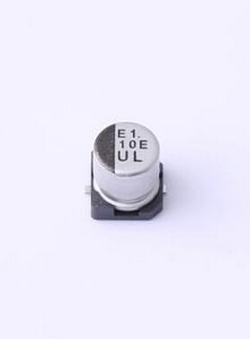 UUL1E100MCL1GS 贴片型铝电解电容 10uF ±20% 25V SMD,D5xL5.8mm