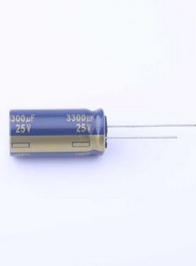 EEUFC1E332 直插铝电解电容 3300uF ±20% 25V 插件,D16xL31.5mm