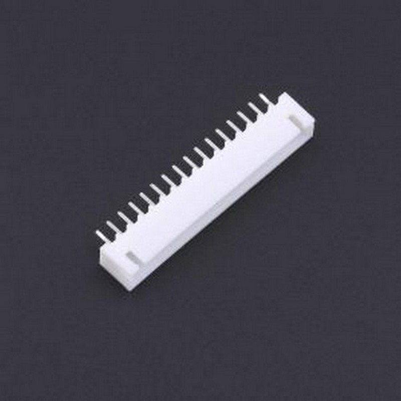 XD-XH-16A-G 线对板针座 1x16P 间距:2.54mm 直插 系列:XH 插件,P