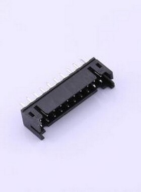 IPCW207W2ANB01V 线对板针座 2x10P 间距:2mm 直插 黑色 插件,P=2