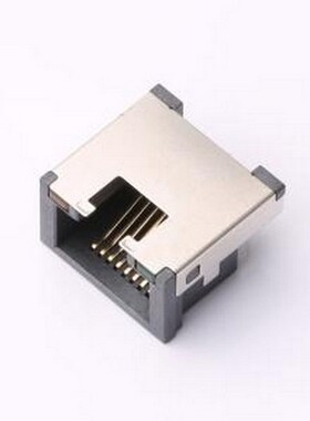 HC-WK88-C425-DK 以太网连接器(RJ45 RJ11) 沉板 带LED 插件