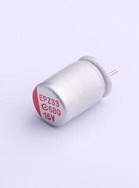 160AREP681M08A2 固态电容 680uF ±20% 16V 插件,D8xL11.5mm