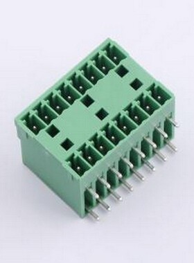 1843130 插拔式接线端子 3.81mm 排数:2 每排P数:8 插件