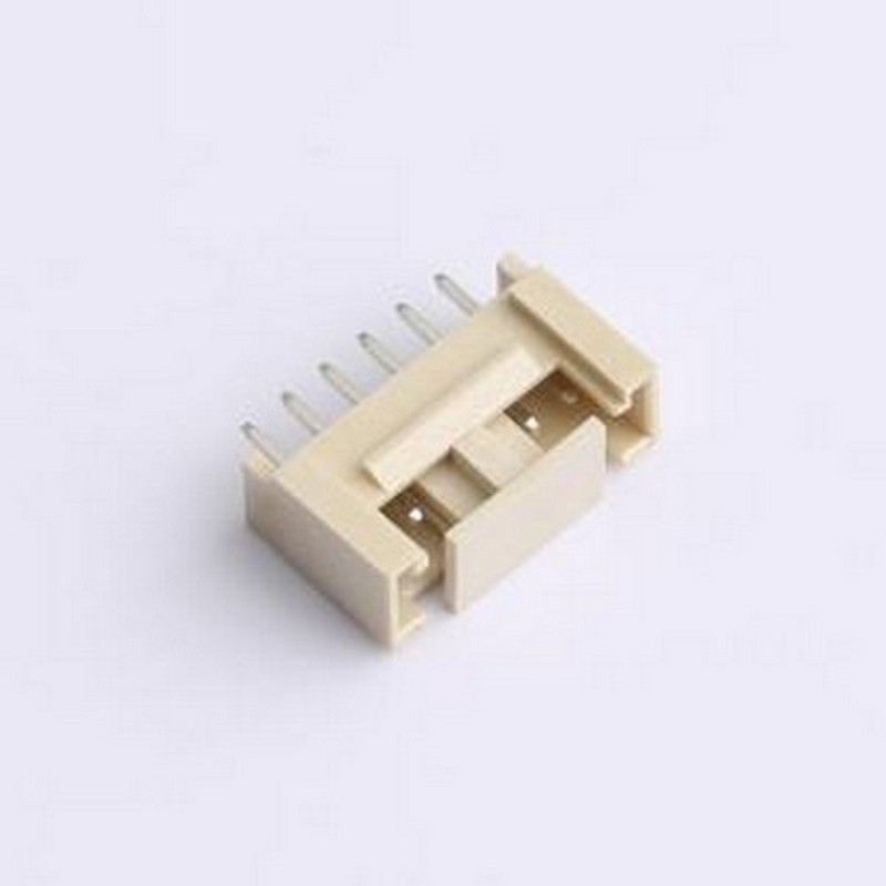 X2011WV-06AR-LPSN 线对板针座 1x6P 间距:2mm 直插
