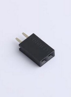 DS1023-1x2SF11 排母 1x2P 间距:2.54mm 直插 黑色 插件,P=2.54mm