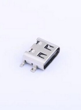 TYPE-C 6P QT073 USB连接器 Type-C 母 卧贴 SMD