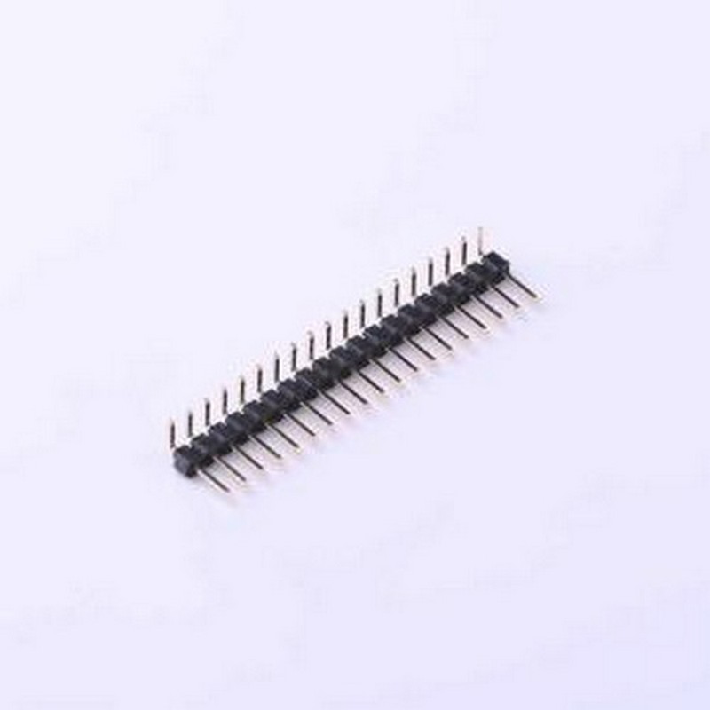 X6511WR-19H-C60D30R2 排针 1x19P 间距:2.54mm 方针 弯插,P=2.54