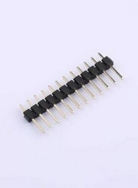 P125-1112A0BS116A1 排针 1x12P 间距:2.54mm 方针 直插 插件,P=2