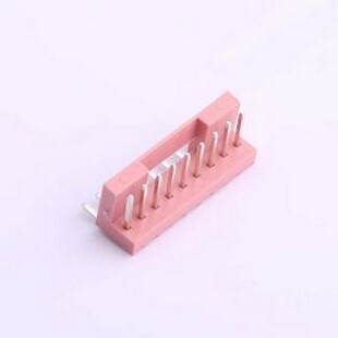 HX25013-9WAP 线对板针座 2.5mm 9P 卧式平弯插件 镀锡 粉色 弯插