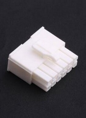 HX41405-12PN 胶壳(线对板/线对线) 2x6P 4.14mm 白色 P=4.14mm