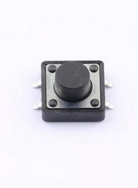 BTS0F0022GBG00 轻触开关 12*12*7mm 250gf立贴 轻触开关 SMD-4P,