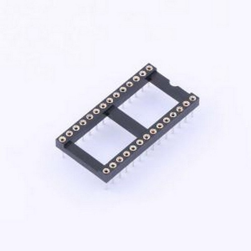 IC254V-12-28-0743-P1524 IC/晶体管插座 间距2.54mm P数:28P 圆