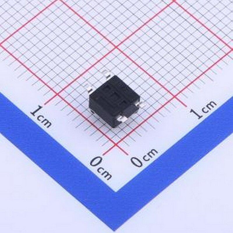 GT-TC074A-H045-L1 轻触开关 4.5*4.5*4.5mm 立贴 轻触开关 SMD