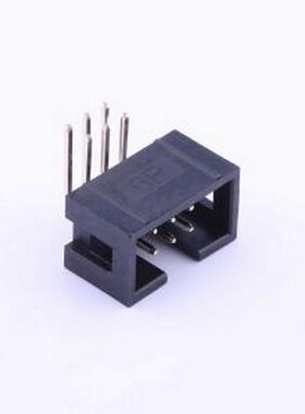 B-3000R06P-0110 IDC刺破式连接器(牛角/简牛) 2.54mm 2x3P 排数: