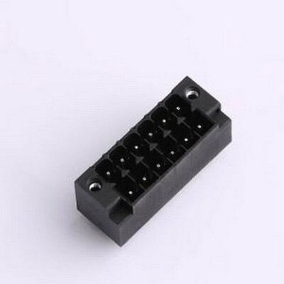 JL15EDGVHCM-35006B01 插拔式接线端子 螺丝固定 2x6P 3.5mm 排数