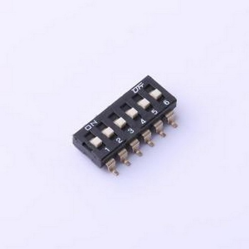 KF1027B-06P-G00-DFT-01B 拨码开关 KF1027B-06P-G00-DFT-01B SMD