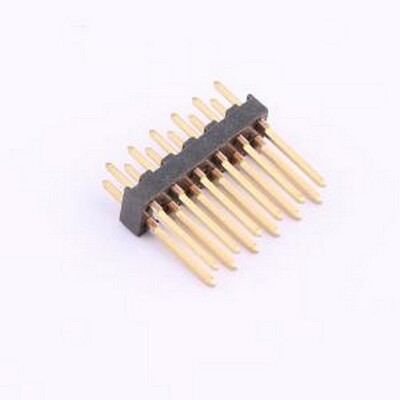 87227-6 排针 间距:2.54mm 直插 圆针 插件,P=2.54mm