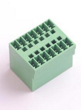 JL15EDGRH-38114G01 插拔式接线端子 2x7P 3.81mm 排数:2 每排P数