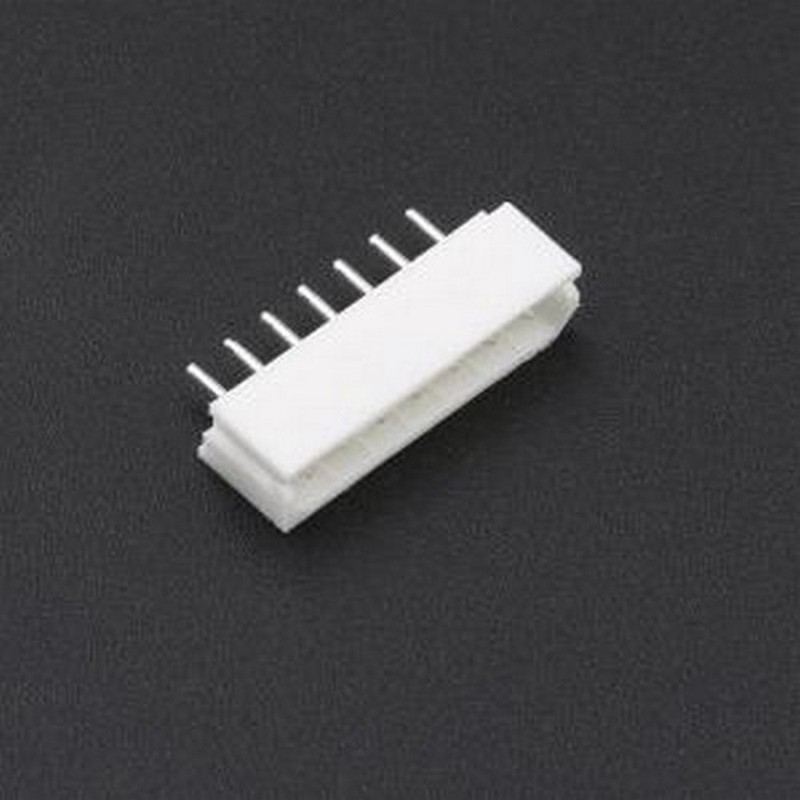 XD-5264-7A 线对板针座 1x7P 间距:2.5mm 直插 插件,P=2.54mm