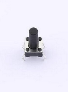 HX TS6612CJ 160gf BXG 022 轻触开关 四脚插件立式 6*6*12mm 不