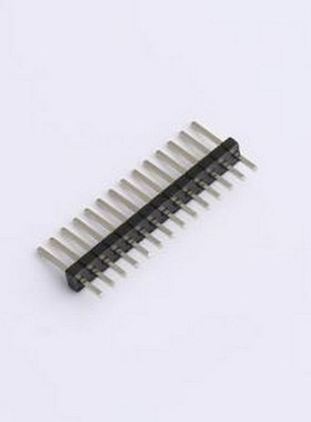 PZ1.27-UP1D-14A 排针 1.27PH H1.0 1x14Pin 180度W2.0 PC2.3 PA3